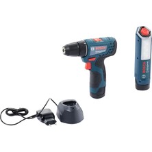 Zemira Professional Gsr 120-LI Akülü Delme/vidalama Makinesi Gli 12V-300 Akülü Şantiye Projektörü 2x
