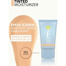 Zemira Sun Lovers Nemlendirici Etkili & Doğal Bitişli Renkli Güneş SPF50- 004 Ivory Beıge