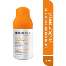 Zemira Duaderm Güneş Sprey Yüz Vücut SPF50+ 75 ml