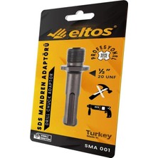 Zemira Sds Plus Mandren Adaptörü, 1/2" 20 Unf, Vidalı Bağlantı Sistemli, Profesyonel, Metal Gövdeli,