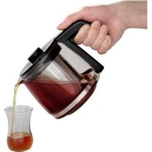 Zemira Iyi Parça Tea Expert Deluxe Cam Demlik + Filtre Cam Demlik