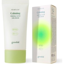 Zemira Goodal Heartleaf Mineral Filter Sun Cream - Houttuynia Cordata Özlü Mineral Filtreli Güneş Kremi