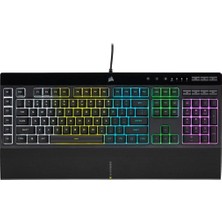 Zemira K55 Rgb Pro CH-9226765-TR Membrane Türkçe Kablolu Klavye