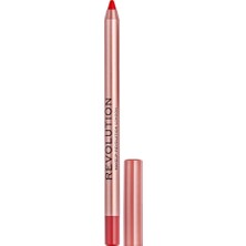 Zemira Makeup Revolution London Satin Kiss Lipliner Ruby Kırmızı Dudak Kalemi