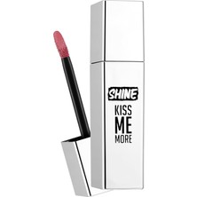 Zemira Kalıcı Parlak Likit Ruj (Koyu Gül Kurusu) - Shine Kiss Me More Lls - 004 Fall - 868253