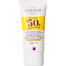 Zemira Cosmed Koyu Karşıtı Suya Dayanıklı SPF50+ Güneş Kremi - Alight Fluid SPF50+ - 30 ml