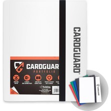 Zemira Cardguard Trading Card Pro-Folio, 9 Cepli Yan Yükleme Sayfaları, 360 Kart Tutar, Beyaz
