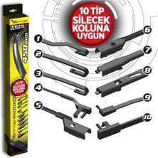 Zemira Automix Vette Plus Multifit Silecek 600 mm | Sessiz Iz Bırakmayan | Tüm Araçlara Uyum