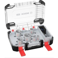 Zemira 9 x Pro Multi Material Power Change Plus Delik Açma Testeresi Seti, Şeffaf (Yumuşak Ahş
