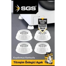 Zemira Sgs Titreşim Önleyici Ayak 4 Adet