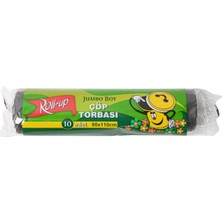 Zemira Roll-Up Boy Siyah Torbası 80X110CM 10 Adet