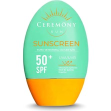 Zemira Ceremony Güneş Kremi̇ 50+Spf Kuru Normal Ci̇lt.