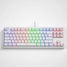 Zemira Valkyrie Leaven K870 Switch Mekanik Oyun Klavyesi Rgb 61 Key Tuş Klavye Bey