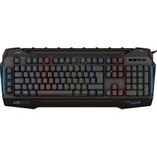 Zemira KB-R63 Stage Rgb Renk 4 Makro Fonksiyon Sese Duyarlı Işıklı Q USB +Ses Mik Çıkışlı K