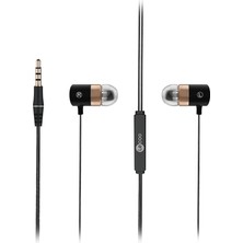 Zemira Lecoo EH103 Kablolu 3.5mm Jacklı Mikrofonlu Kulak Içi - Gürültü Önleyici Mikrofon, Ses Aya