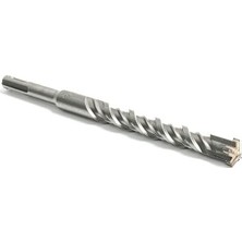 Zemira Sds Max Elmas Uçlu Matkap Ucu, 4 Elmaslı, 20X340 Mm, Beton Delme