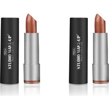 Zemira Tca Studio Make-Up Professional Make Up Mat Ruj Matte Lıpstıck 1966-2 Adet