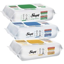 Zemira Sleepy Easy Clean Beyaz Sabun Katkılı+Çamaşır Suyu Katkılı+Arap Sabunu Katkılı 3X100 (300 Yaprak)