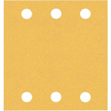 Zemira Professional 10X Expert C470 Zımpara Kağıtları 6 Delikli (Boyalı Ahşap, Sert Ahşap, 115X107 M