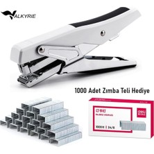 Zemira Valkyrie Profesyonel Metal Zımba Tabancası 60 Sayfa Kapasite 1000 Zımba Teli Hedi̇ye Ofis Ev Daya