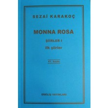 Brf Store A2TOPTAN Monna Rosa - Şiirler 1: Ilk Şiirler