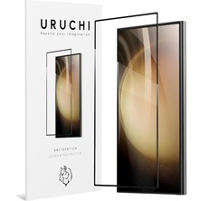 Brf Store A2TOPTAN Uruchı Samsung S24 Fe Anti-Statik Ekran Koruyucu, Hd Tam Kapsamlı Ekran Kapağı Cam Filmi