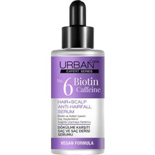 Brf Store A2TOPTAN Urban Care Expert No.6 Biotin Caffeine Dökülme Karşıtı Saç Bakım Serumu, 50 Mililitre, Vega