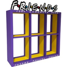 Brf Store A2TOPTAN Friends Mcdonald’s Figür Standı | 6’lı Koleksiyon Rafı | Friends Menü Oyuncak Uyumlu