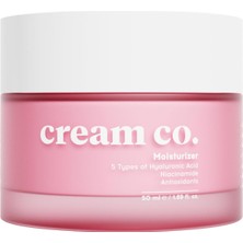 Brf Store A2TOPTAN Cream Co. Su Bazlı Moisturizer Nemlendirici Aydınlatıcı Yüz Kremi, Hyaluronik Asit, 50 Ml,