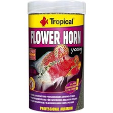 Brf Store A2TOPTAN Tropical Flower Horn Young Pellet Genç Flower Horn Balıkları Için Renklendirici Balık Yemi