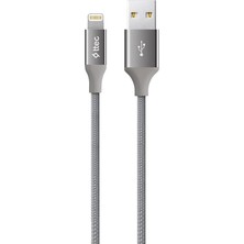Brf Store A2TOPTAN Ttec Alumicable iPhone ile Uyumlu Şarj Kablosu - Uzay Grisi (2DK16UG)