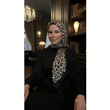 MELAY Leopar Desenli Soft Şal