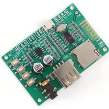 Brf Store A2TOPTAN Sanec BT-201 Mp3 Bluetooth 5.0 Dijital Güç Amplifikatörü Modülü