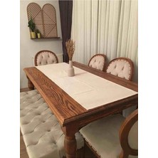 Brf Store A2TOPTAN Viemso Naturel Keten Otantik Runner 40X200
