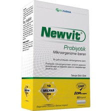 Brf Store A2TOPTAN Rc Farma Newvit Probiyotik 30 Kapsül