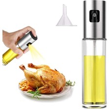 Brf Store A2TOPTAN Yağ Püskürtücü Şişe, 100 ml Sirke Püskürtücü, Sos Spreyi, Izgara, Zeytinyağı Cam Şişe, Mutf