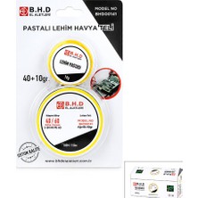Hace Bazaar 2'li Lehim Teli ve Pasta Seti - 1.2 mm  -Hcb