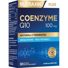 Brf Store A2TOPTAN Nutraxin Nutraxın Koenzım Q10 Tablet 1 Paket(1 x 30 Kapseln), 0.08 kg
