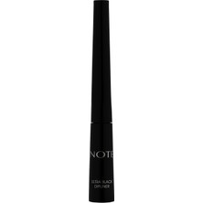 Brf Store A2TOPTAN Note Cosmetics Ultra Black Dipliner Keçe Fırça Uçlu