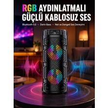 Zenviaa Bluetooth 5.0 Destekli Yüksek Ses Kaliteli Hoparlör Yeni Nesil ZNV20245