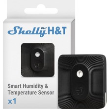Brf Store A2TOPTAN Shelly Blu H&t Siyah | Bluetooth Kontrollü Sıcaklık ve Nem Sensörü | Su Sıçramasına Karşı K