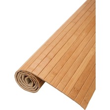 Brf Store A2TOPTAN Orret Home Kaydırmaz Tabanlı Bambu Banyo Paspası – 70X45 cm Doğal Ahşap Bambu Mat, Suya Day