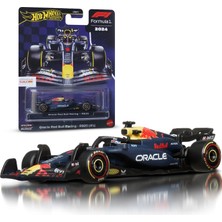 Brf Store A2TOPTAN Hot Wheels Ölçek 1:64 Premium Formula 1 Koleksiyon Oyuncak Yarış Arabası Gerçek Lastikler V