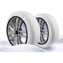 Brf Store A2TOPTAN Matte Lastik Kar Çorabı Kar Zinciri Muadili Yüksek Kalite Tekstil Kar Zinciri Superx Series