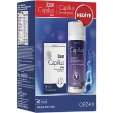 Brf Store A2TOPTAN Ocean Capillus Men 60 Tablet + Capillus Şampuan 200 ml Hediyeli