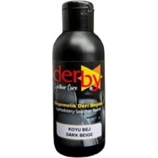 Brf Store A2TOPTAN Derby Deri Döşeme Araç Direksiyon ve Koltuk Boyası 100 ml Koyu Bej