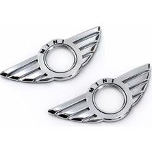 Rosetr Mini Cooper Ile Uyumlu Kapı Kilit Pin Çerçeve Seti 2'li R50 R53 R55 R56 R57 R58 R59 2002-2013 Modeller