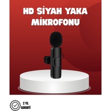 Lizbon Center 2’li Kablosuz Yaka Mikrofonu iPhone Için Profesyonel Video Ses - HBSBLC7660-9123