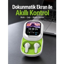 İlk El Grup  Dokunmatik Ekranlı Aktif Gürültü Azaltma Özellikli Kablosuz Kulaklık V5.4