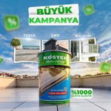 Köster Kb-Pur 214 Flex %1000 Ultra Elastik Poliüretan Likit Su Yalıtımı (U.v Dayanımlı)